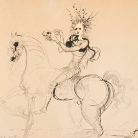 Un dessin inédit de Dalí - Avant Vente