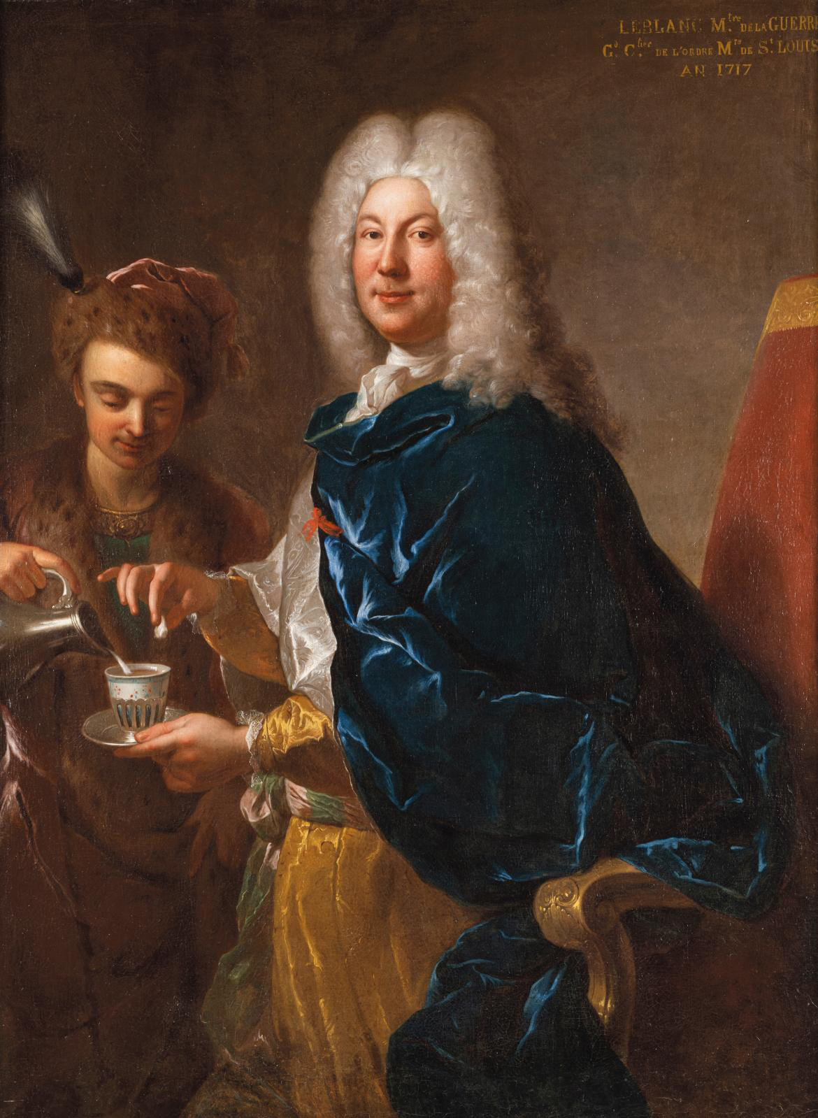 When the Elites Were Drinking Chocolate by François de Troy