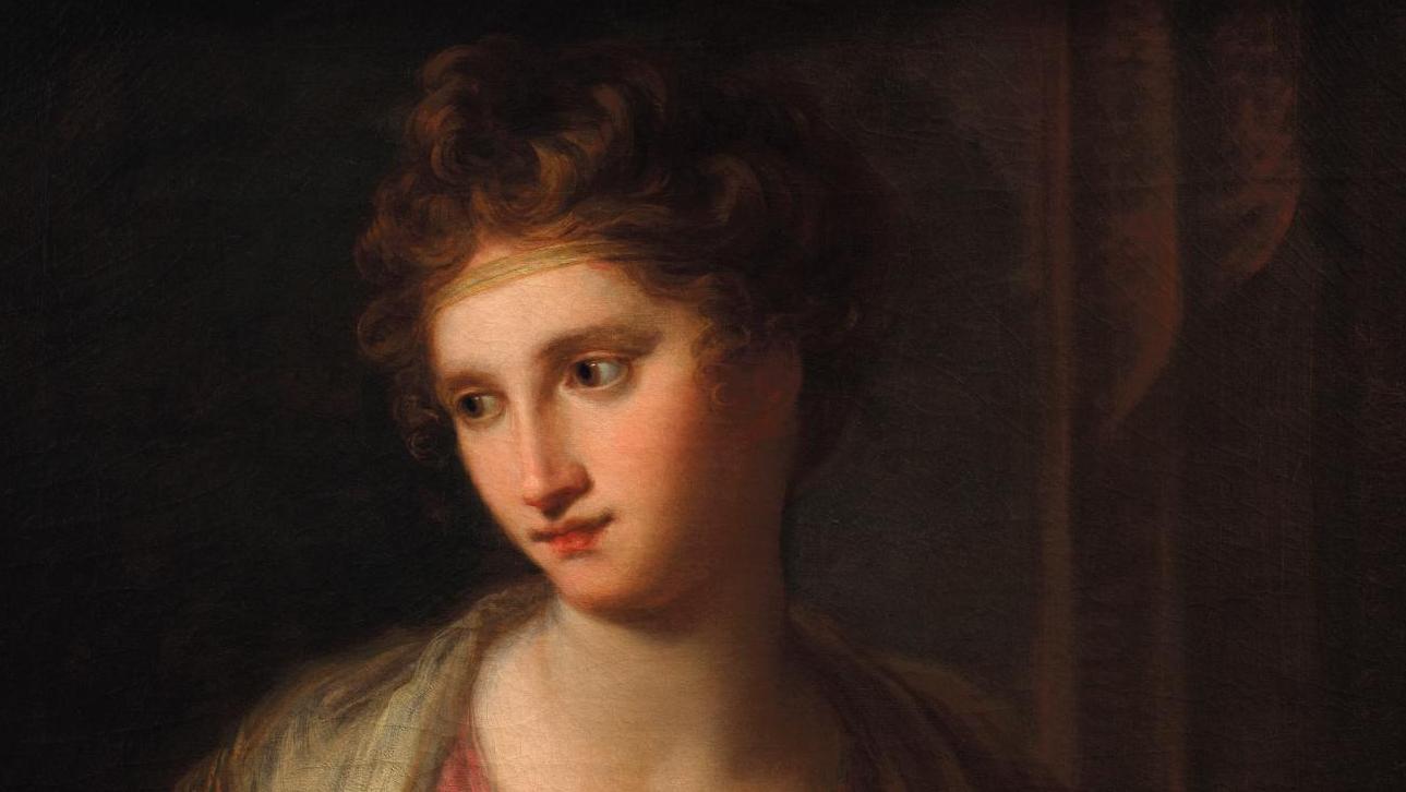 Angelika Kauffmann (1741-1807), Clio, muse de l’histoire, Kunstsammlungen und Museen... « Femmes de génie », les artistes femmes exposées à Bâle