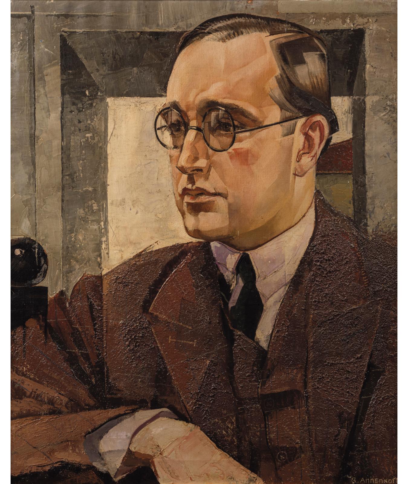 Un portrait de Maurice Paz par Georges Annenkov