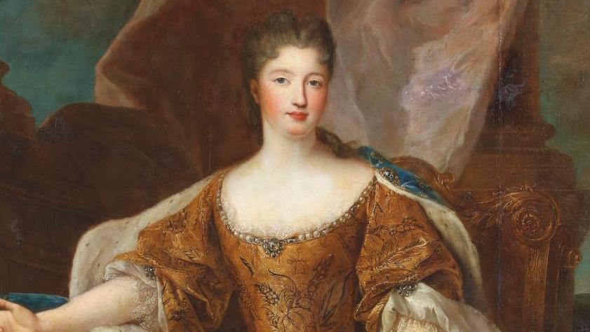   Une belle duchesse du XVIIIe siècle 