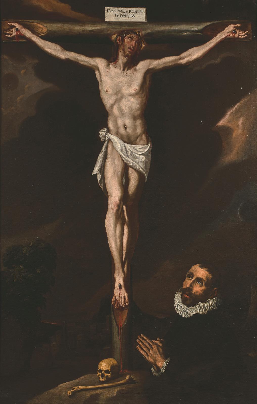 Un Christ par Luis Tristán, le meilleur élève du Greco