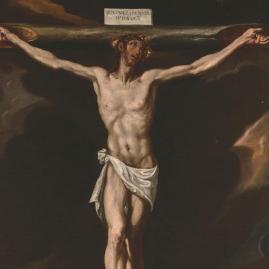 Un Christ par Luis Tristán, le meilleur élève du Greco