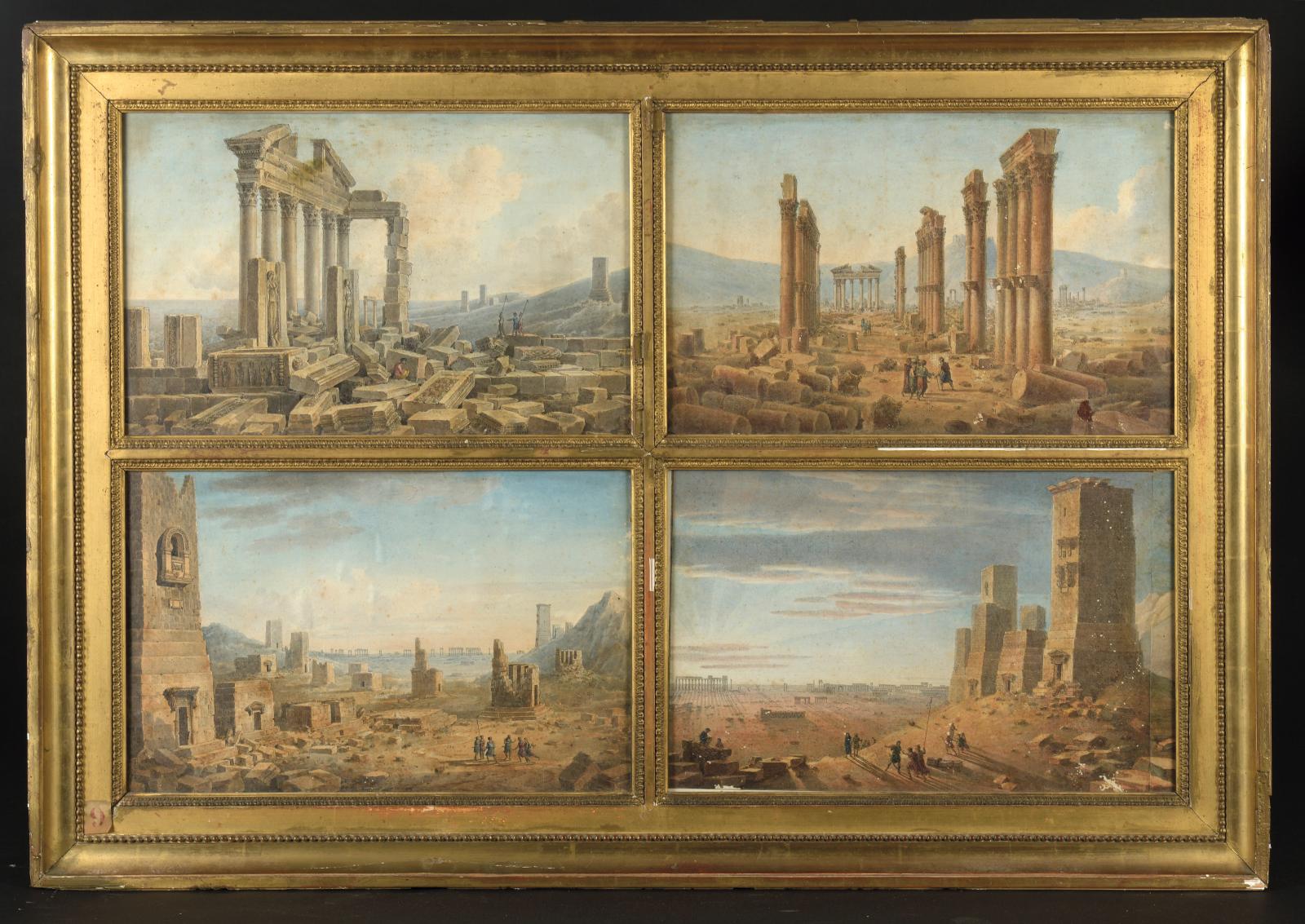 Palmyre renaît grâce  à Louis François Cassas