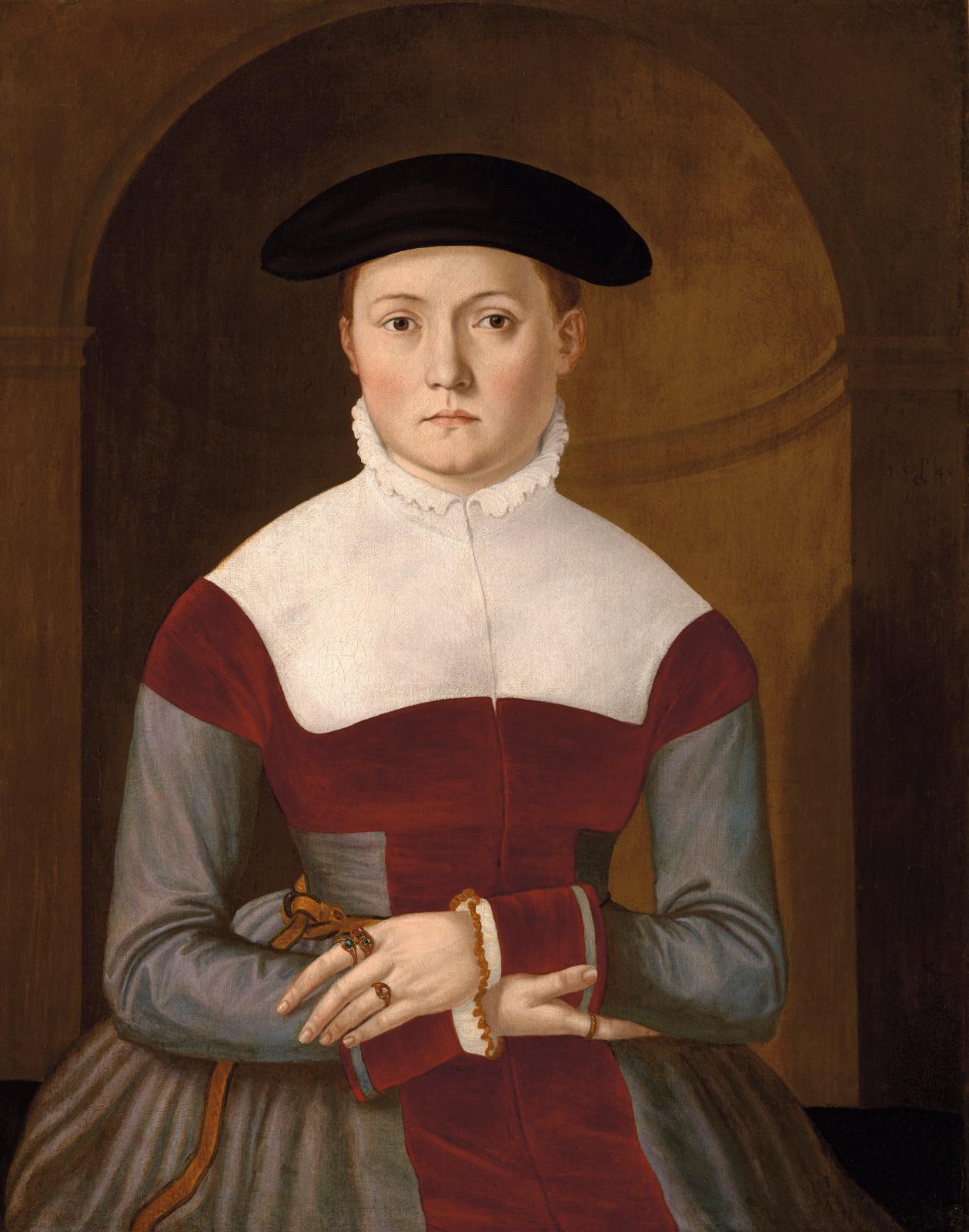 Georg Pencz (vers 1500-vers 1550), Portrait de femme, 1545. © Ville de Grenoble / Musée de Grenoble, J.L. Lacroix