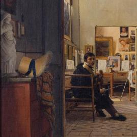 Objets d’artistes au musée Delacroix