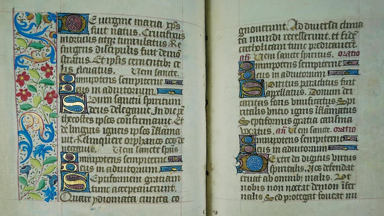 Atelier du Maître de l’Échevinage de Rouen, fin du XVe siècle, . Livre d’heures,... Du Ciel à la terre, des ouvrages très précieux