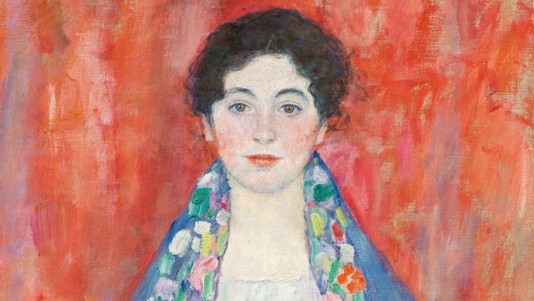 Gustav Klimt (1862-1918), Portrait de Mademoiselle Lieser, 1917, huile sur toile,... Dans le top 10 de Klimt