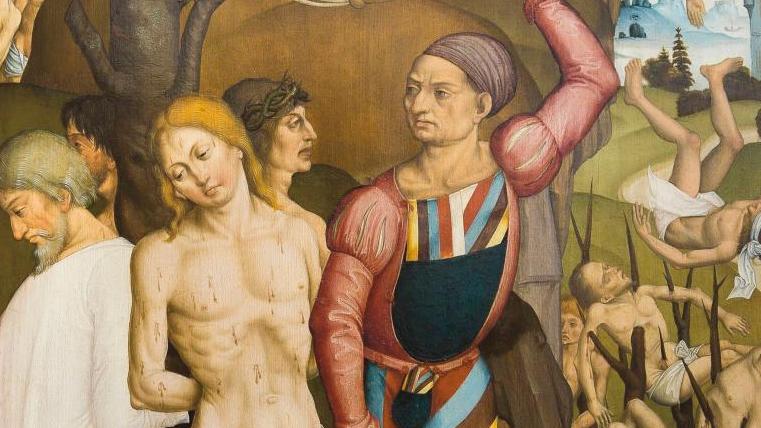 Circle of the Master of the Blaubeuren Crucifixion, after Albrecht Dürer, The Martyrdom... Germanic Paintings in French Public Collections Under Scrutiny at the INHA