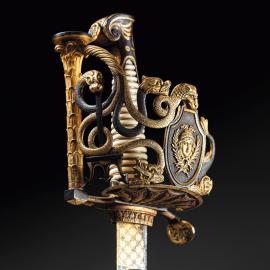 Un sabre Boutet pour le prince Joachim Murat, Grand Amiral de l’Empire - Zoom