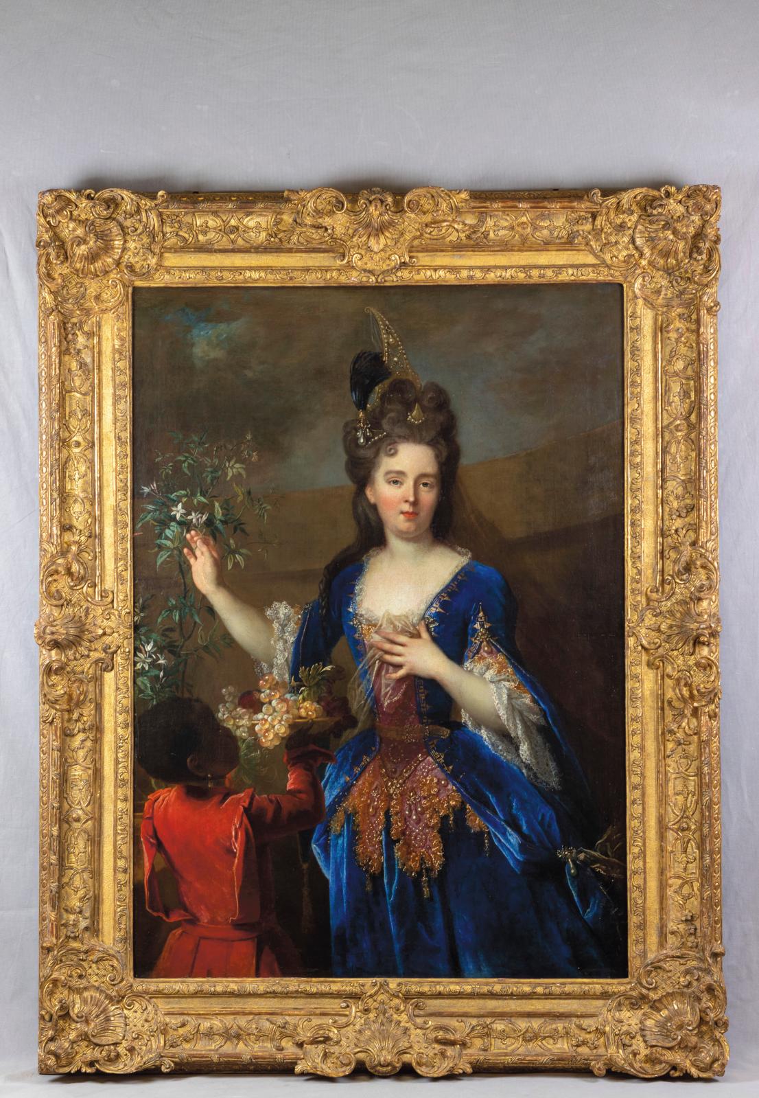 La dame au jasmin, le portrait d'une jeune aristocrate par Nicolas de Largilliere