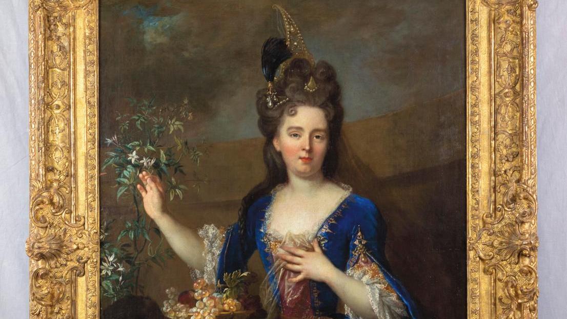 La dame au jasmin, le portrait d'une jeune aristocrate par Nicolas de Largilliere