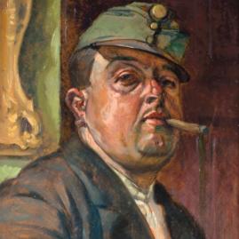 L’homme au cigare d'Hugo Scheiber 