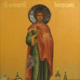 Fois quinze pour une icône de saint Pantaléon