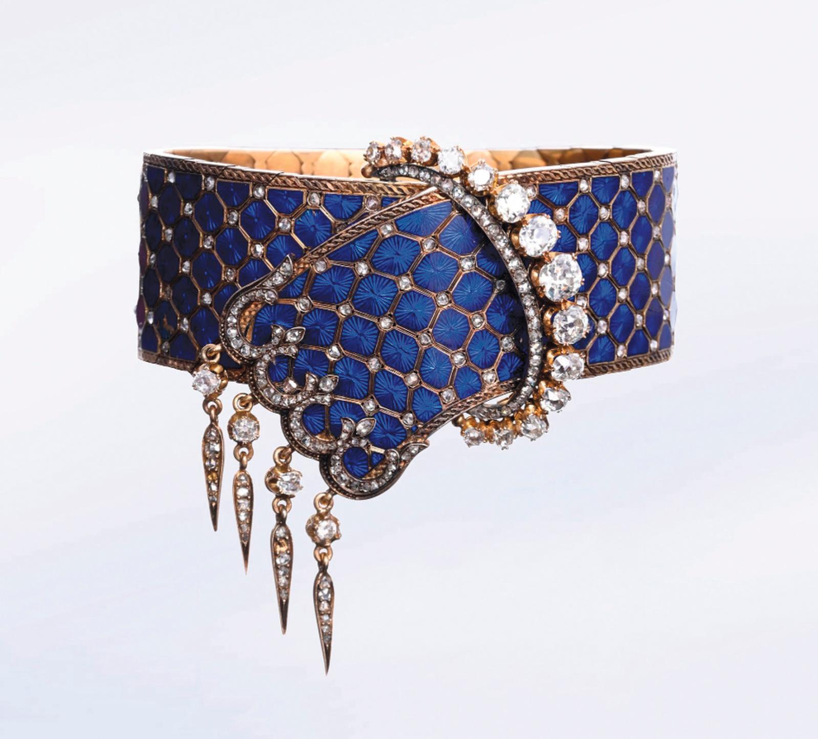 Un bracelet jarretière du XIXe siècle