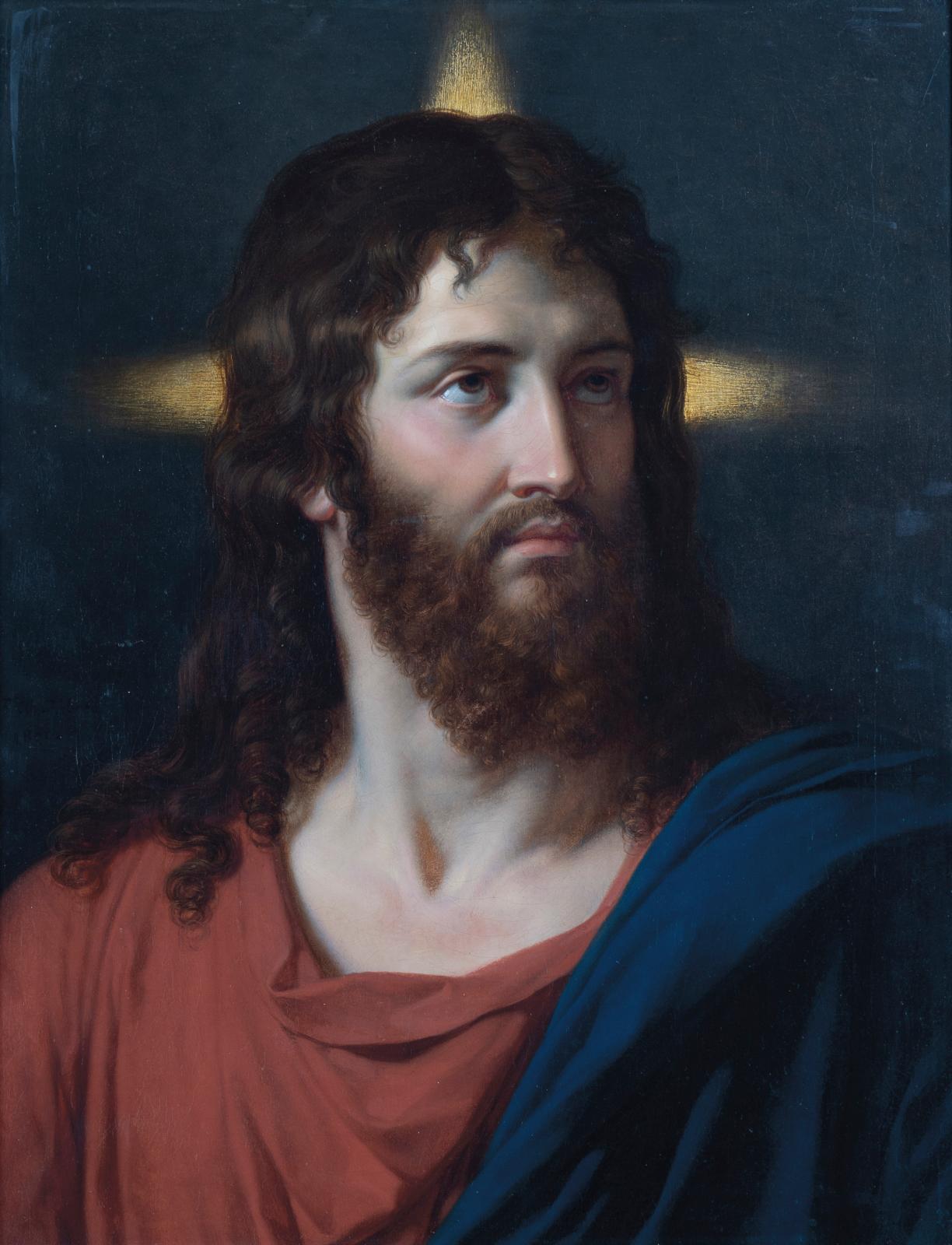 Un Christ en guise de preuve d’amour signé du peintre François Xavier Fabre 
