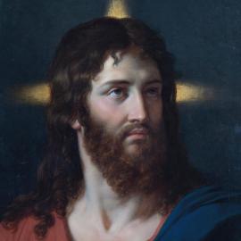 Un Christ en guise de preuve d’amour signé du peintre François Xavier Fabre 