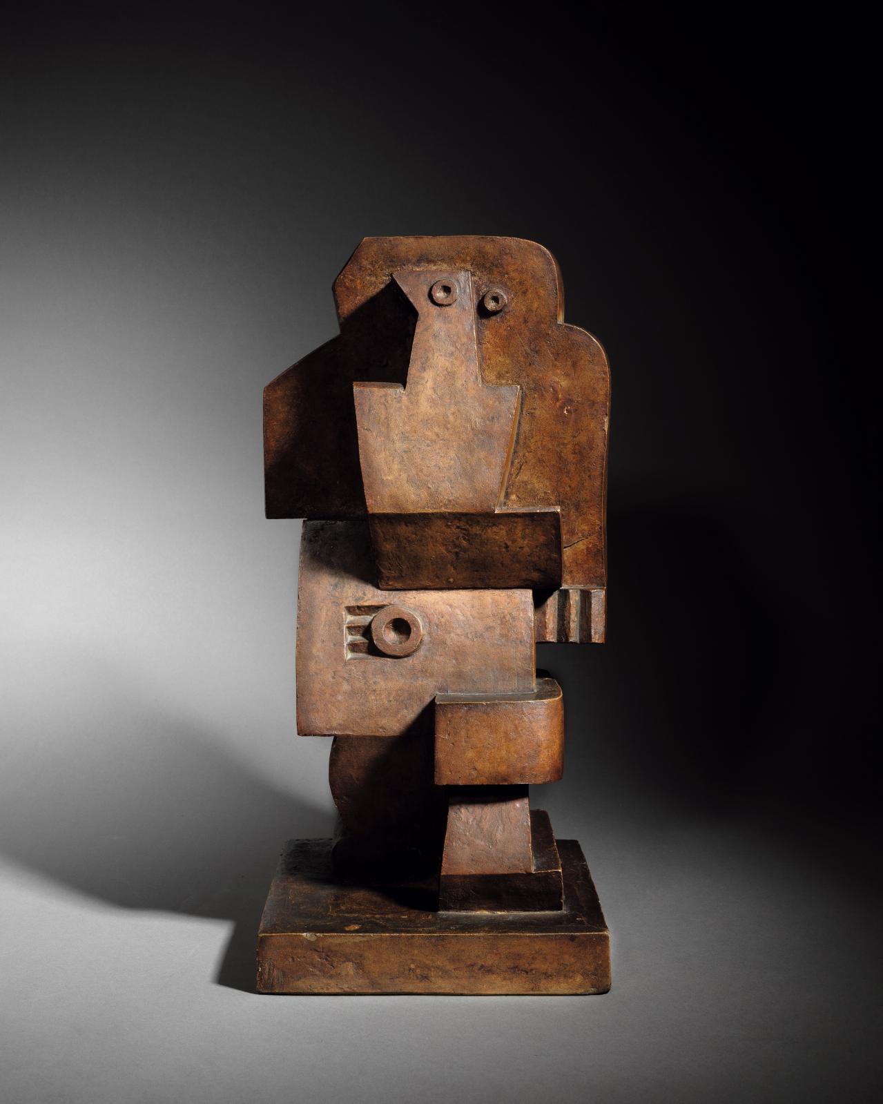 Jacques Lipchitz, une sculpture cubiste sur le thème du guitariste