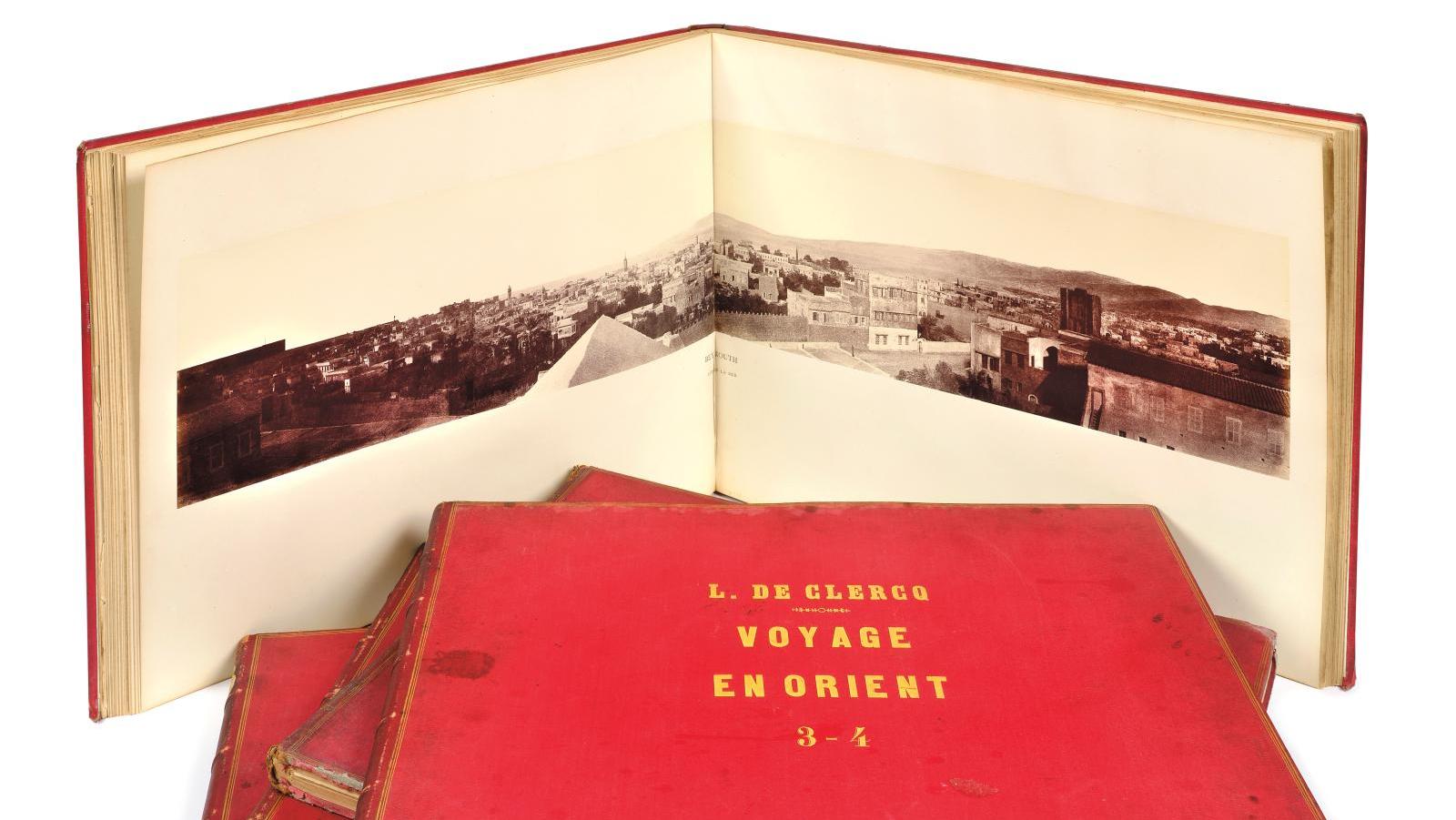 Louis de Clercq (1836-1901), Voyage en Orient, Voyage en Espagne, six albums présentés... Louis de Clercq, un archéologue voyageur