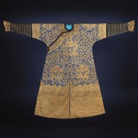 Une robe bleue impériale pour le Fils du ciel  - Avant Vente