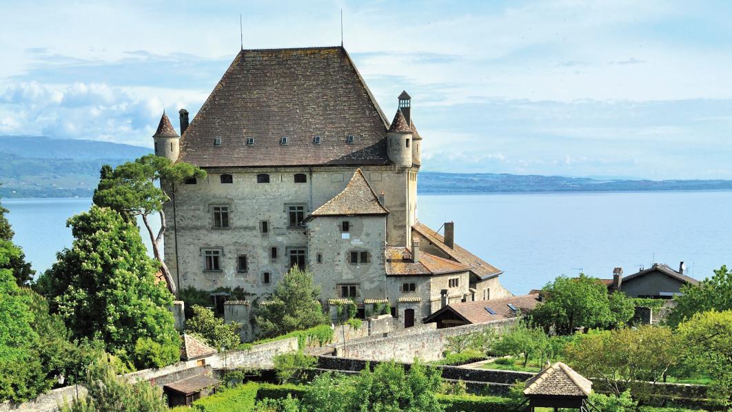 Le Jardin des cinq sens à Yvoire, en Haute-Savoie. © Jardin des cinq sens. Yvoir... La Demeure Historique, une association centenaire tournée vers l'avenir 
