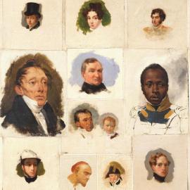 Avant Vente - Une galerie de portraits d'Horace Vernet