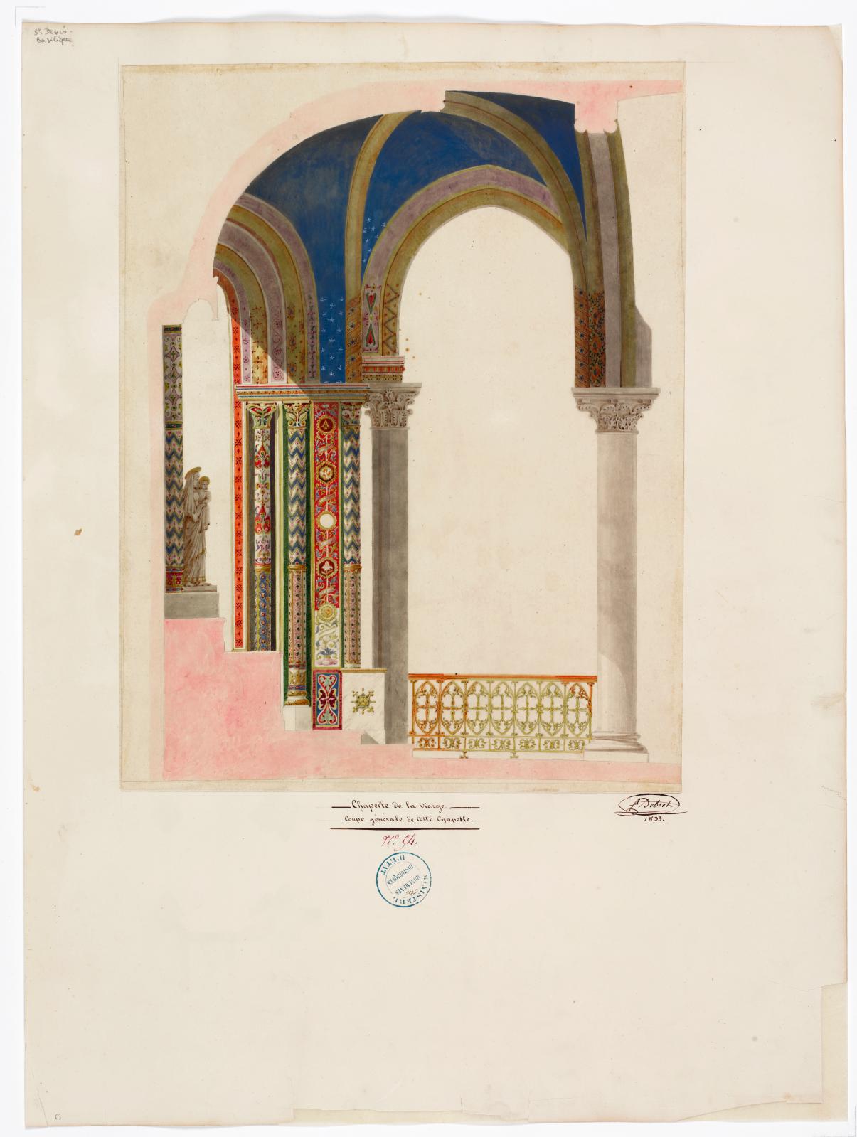 La basilique Saint-Denis/François Debret, architecte romantique