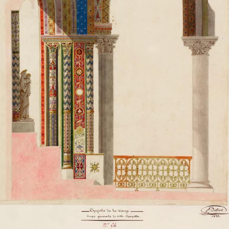 La basilique Saint-Denis/François Debret, architecte romantique - Expositions