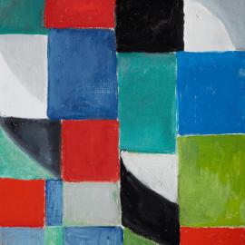 Une peinture de Sonia Delaunay inédite aux enchères