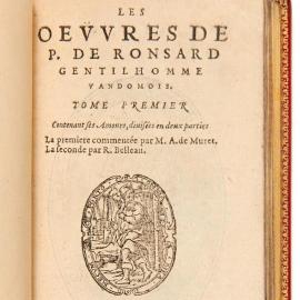 Bibliothèque Jean Bourdel : Ronsard et Montaigne à l’honneur