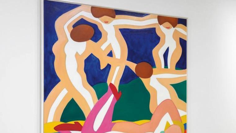 Tom Wesselmann (né en 1931), Man Ray at the Dance, 2004, huile sur toile, 248,9 x... Bilan de foire : un déluge de ventes millionnaires à Art Basel