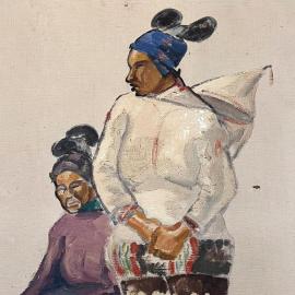 René-Yves Creston, un peintre-ethnologue chez les Inuits au Groenland