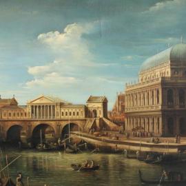 Une vue de Venise attribuée à Giovanni Migliara 