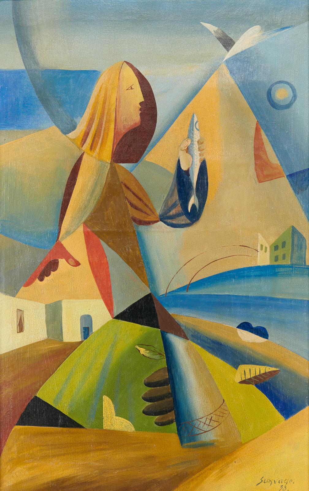 Léopold Survage dans les années 1930, ou le retour de la femme pour le peintre