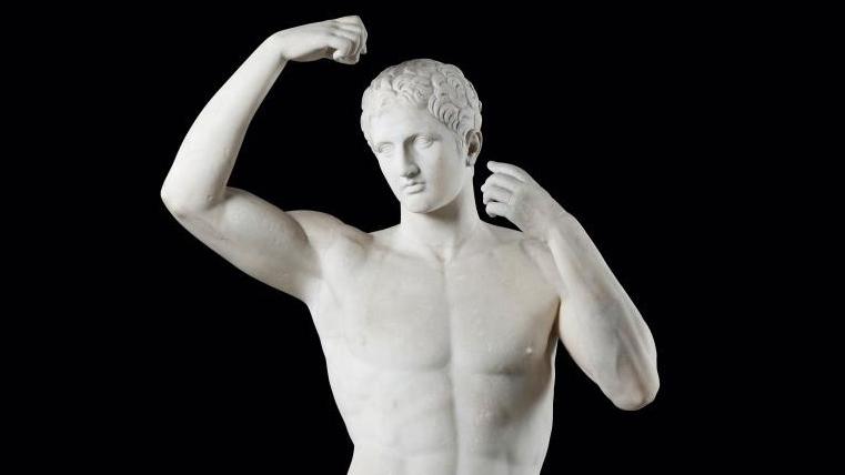 Amelung athlete, early second century CE© Fondazione Torlonia The Torlonia Collection, a Treasure of Italian Heritage at the Louvre