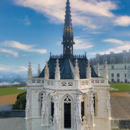 La chapelle Saint-Hubert du château d’Amboise, un bijou d'orfèvrerie lapidaire restauré - Patrimoine