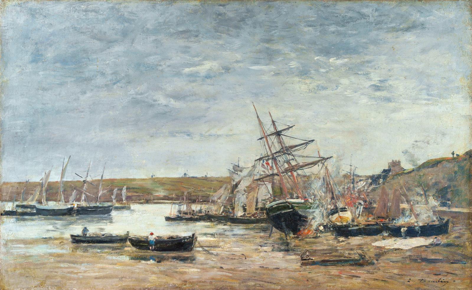 Eugène Boudin à Camaret