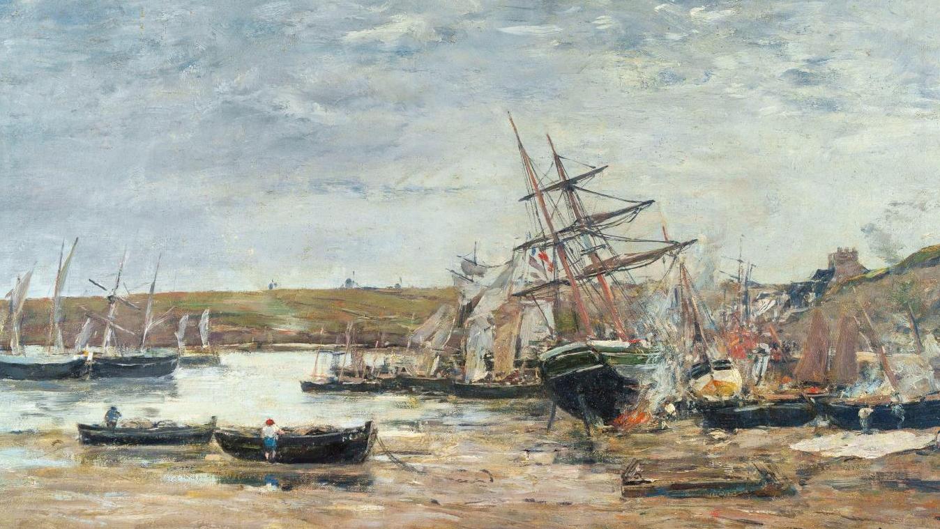   Eugène Boudin à Camaret