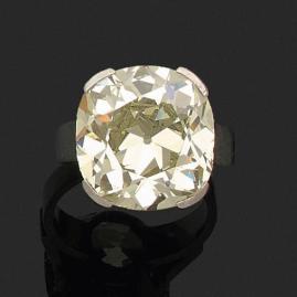 Diamant de poids et émeraude de Colombie  - Panorama (après-vente)
