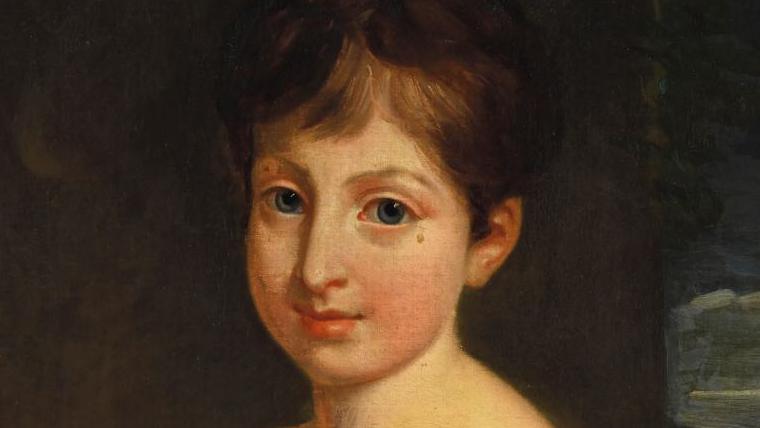   Un portrait de la princesse d’Orléans attribué à Éléonore Godefroy 