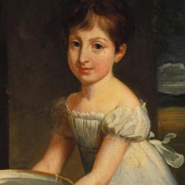 Un portrait de la princesse d’Orléans attribué à Éléonore Godefroy 