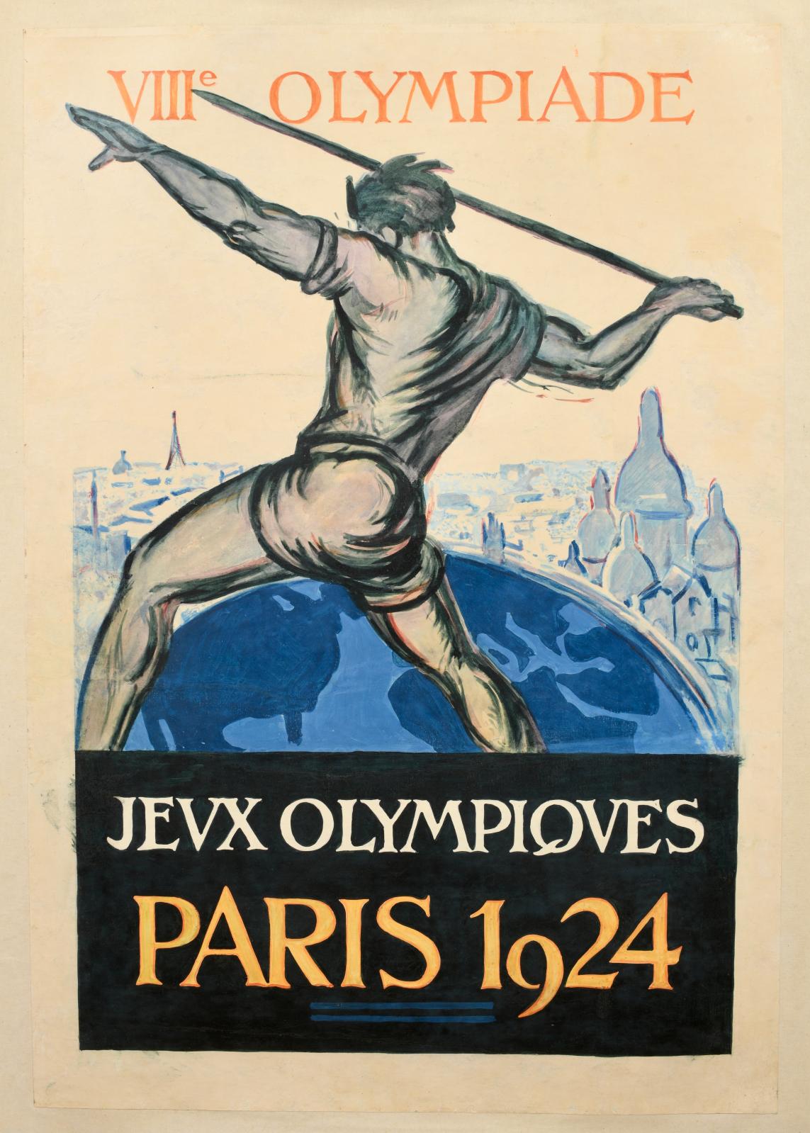 Médailles et affiches : une vente souvenir des jeux Olympiques de Paris 1924