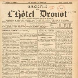 Année 1924, les ventes à Drouot dans une forme olympique !