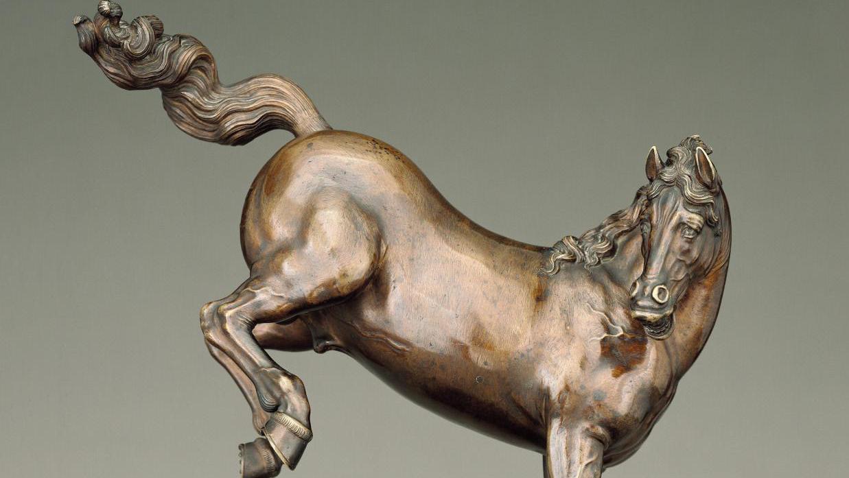 Caspar Gras (1585-1674), Kicking Horse, c. 1630, The J. Paul Getty Museum, Los Angeles.©... The Horse in Majesty at Versailles