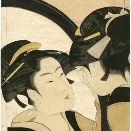 La belle Okita, une geisha immortalisée par Utamaro, maître de l’ukiyo-e - Une oeuvre aux enchères