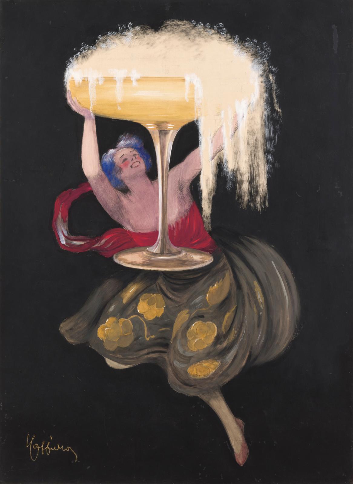 Champagne pour l'affichiste Cappiello !