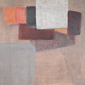 Geneviève Asse fait bloc avec une peinture de 1959 - Les adjugés