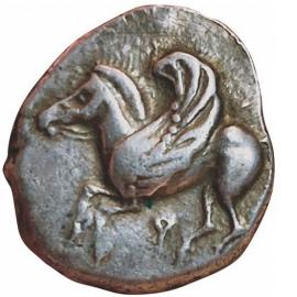 Un statère archaïque de Corinthe - Les adjugés