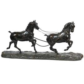 Des chevaux de Georges Malissard bien dressés - Les adjugés