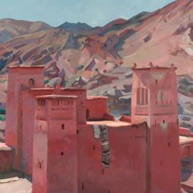 Jacques Majorelle, le peintre des kasbahs du Haut Atlas marocain - Une oeuvre aux enchères